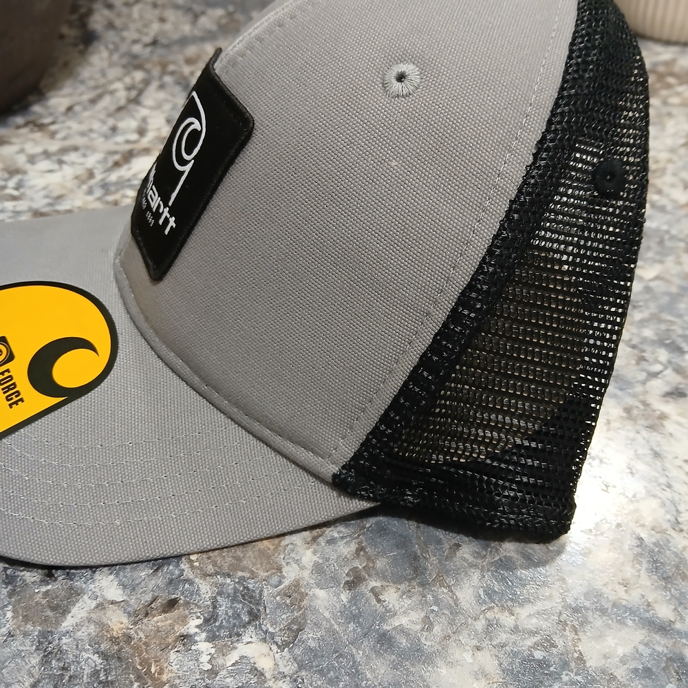 Carhartt Gray and Black Trucker Hat - Picture 5 of 5